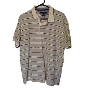 EUC Tommy Hilfiger Striped Polo Slim Fit